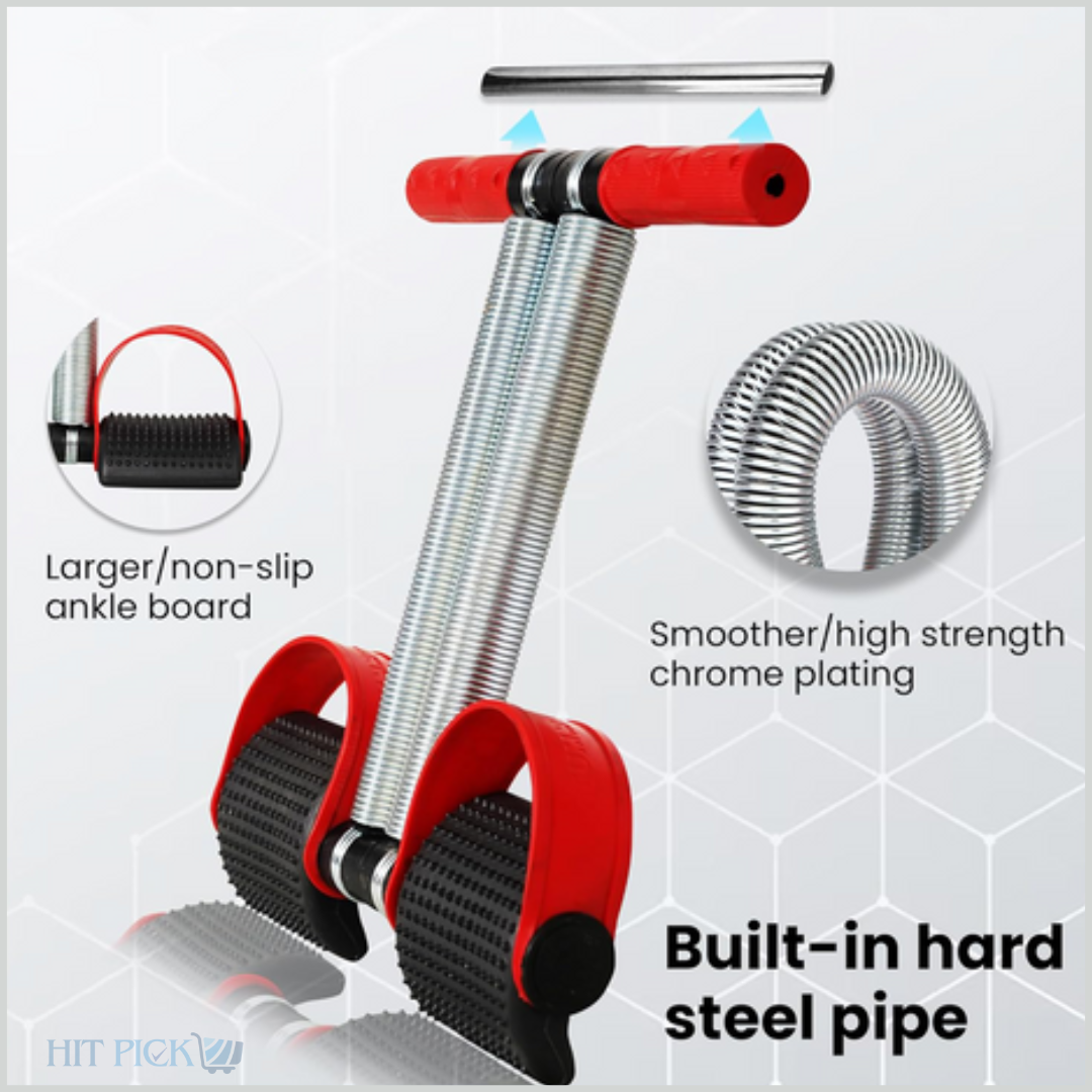 Double Spring Tummy Trimmer Pro Waist Trimmer Abs Exerciser Body Toner Fat Buster Home Gym Home Exercise Equipment Abdominal Exercise Equipment Leg Exerciser Tummy Trimmer for Men and Women Roposo Clout