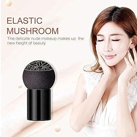 Waterproof CC Cream With Mushroom Head Makeup Brush