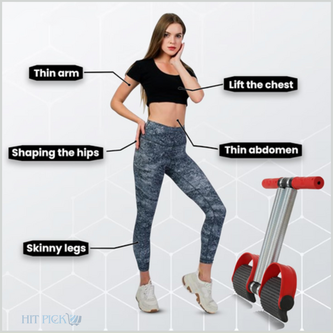 Double Spring Tummy Trimmer Pro Waist Trimmer Abs Exerciser Body Toner Fat Buster Home Gym Home Exercise Equipment Abdominal Exercise Equipment Leg Exerciser Tummy Trimmer for Men and Women Roposo Clout