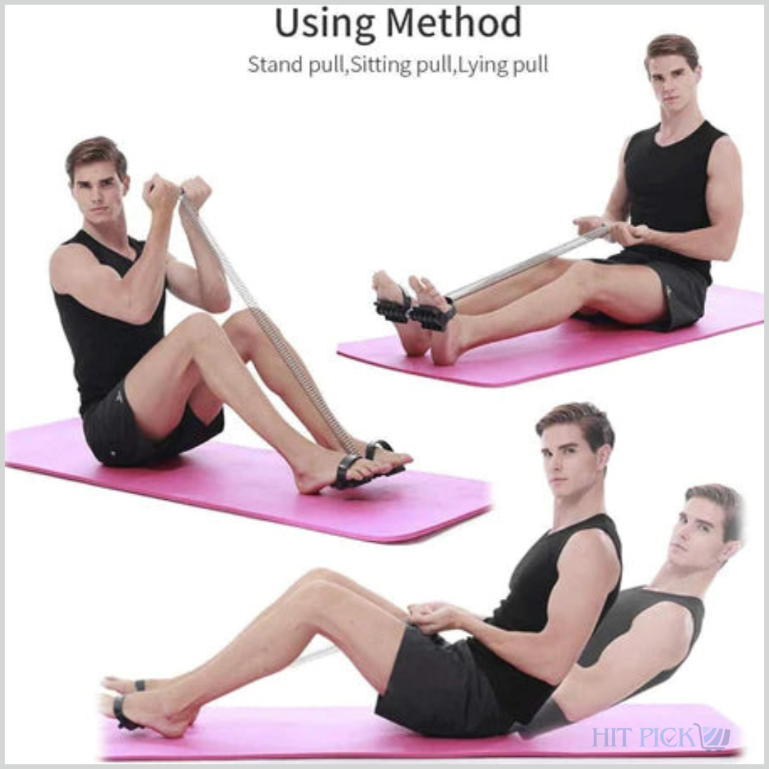 Double Spring Tummy Trimmer Pro Waist Trimmer Abs Exerciser Body Toner Fat Buster Home Gym Home Exercise Equipment Abdominal Exercise Equipment Leg Exerciser Tummy Trimmer for Men and Women Roposo Clout
