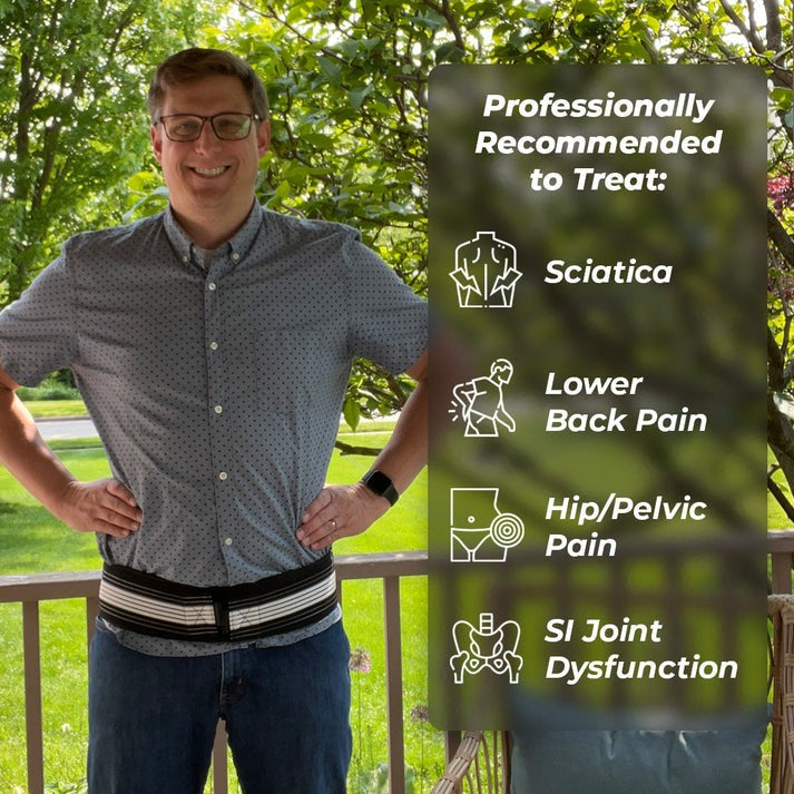 Stretchable Joint Hip Belt | Eliminate Sciatica & Lower Back Pain In 2 Weeks With The Dainely™ Belt
