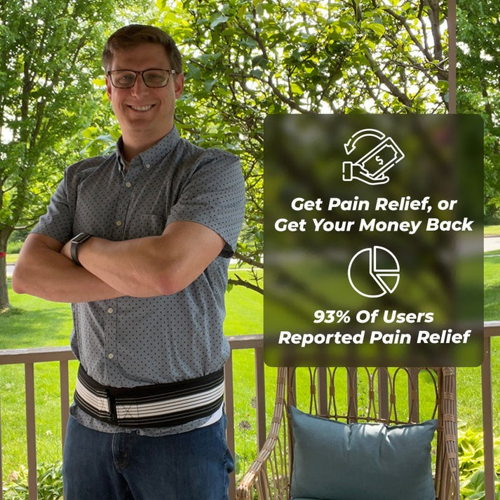 Stretchable Joint Hip Belt | Eliminate Sciatica & Lower Back Pain In 2 Weeks With The Dainely™ Belt