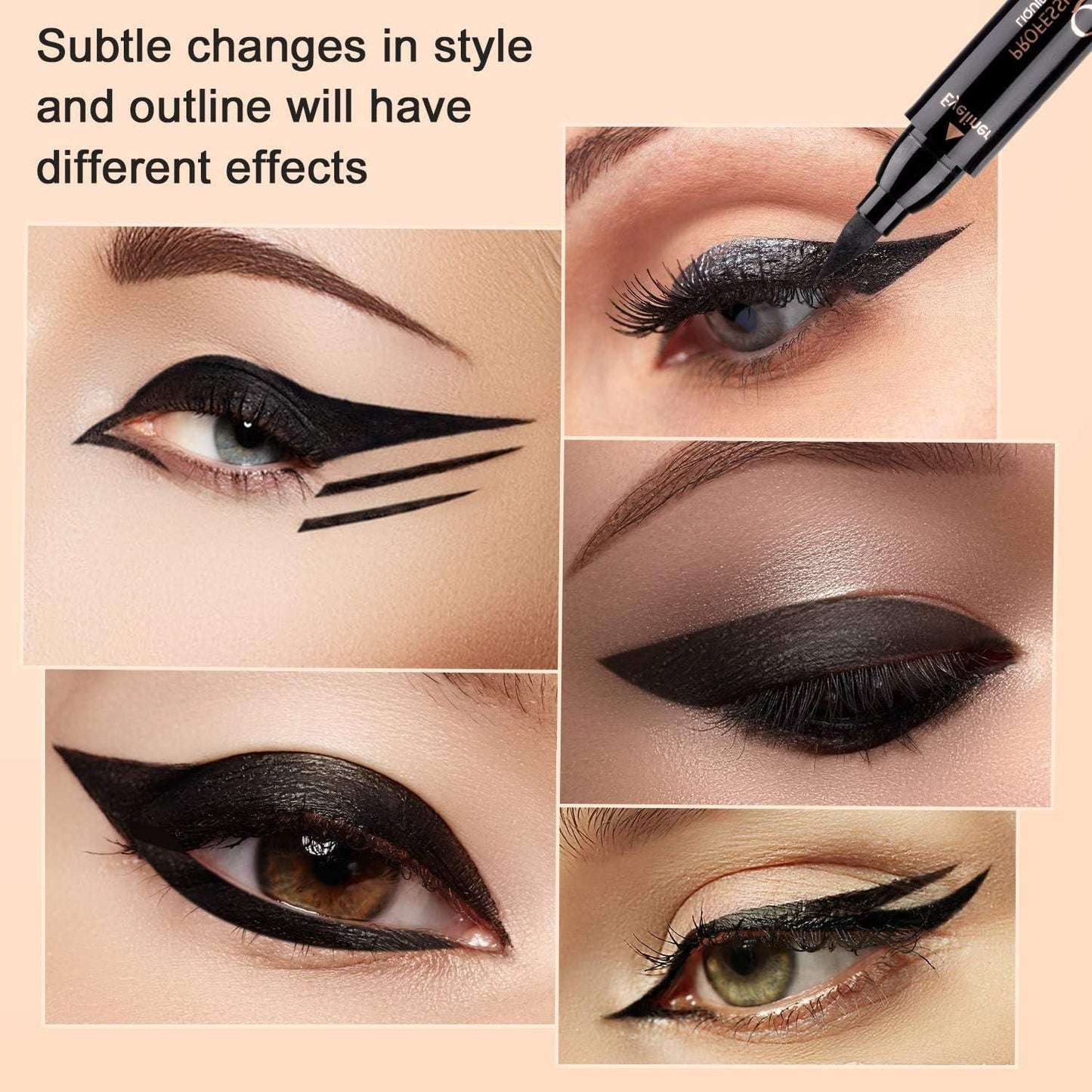 Dual Ended Waterproof Liquid Eye Liner Pen Roposo Clout