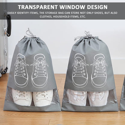 PORTABLE TRAVEL DUST-PROOF SHOE BAGS