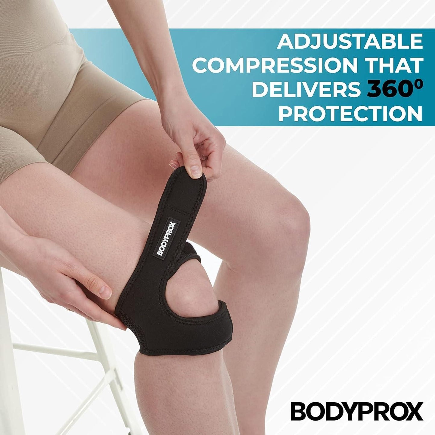 Knee Pain Relief Adjustable Neoprene Knee Strap (Buy 1 Get 1 Free)