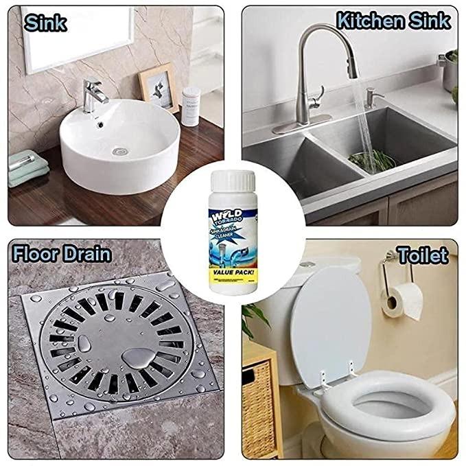 Powerful Drain Blockage Cleaner Sink Cleaner Powder (110GM)