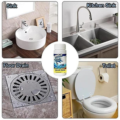 Powerful Drain Blockage Cleaner Sink Cleaner Powder (110GM)