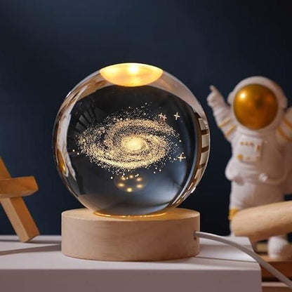 3D Crystal Lamp Ball, Night lamp