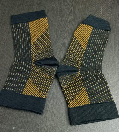 Neuropathy Socks for Women and Men for Relief Swollen Feet and Ankles (Black Color)