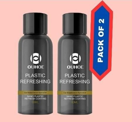 OUHOE Plastic Revitalizing Coating Agent(Pack Of 2) Roposo Clout