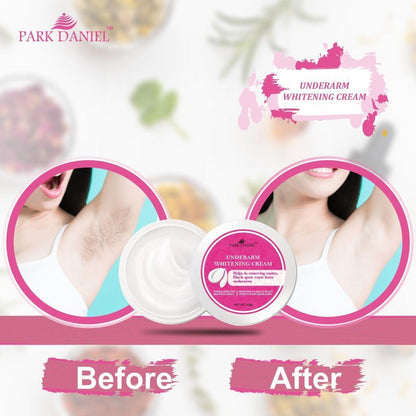 Park Daniel Underarms Darkness Lightening Cream Enriched with Kojic Acid, Nicinamide For Skin (100 grams) Roposo Clout