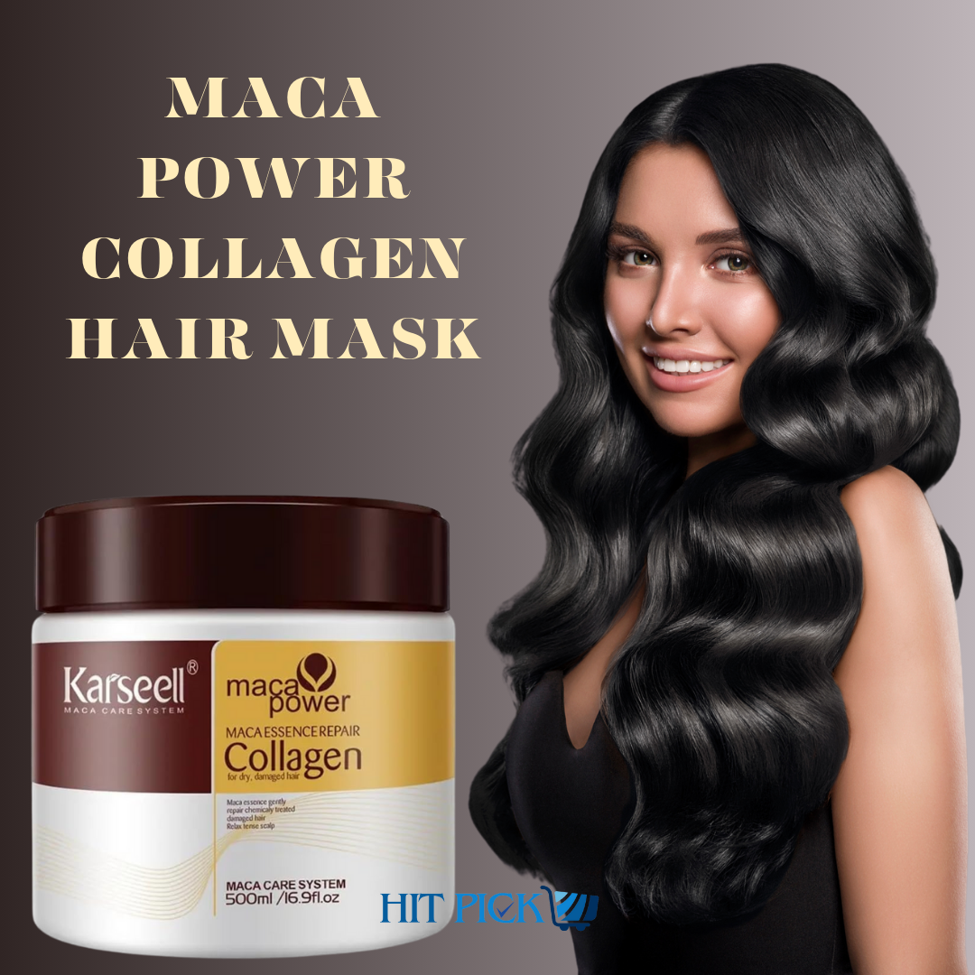 Maca Power Hair Mask with Collagen (BUY 1 GET 1 FREE)
